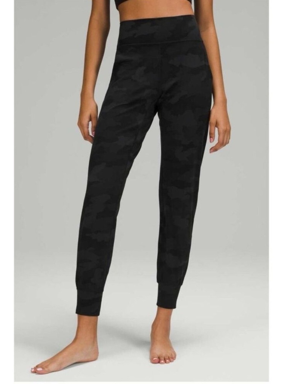 Lululemon Align Jogger 28" Heritage 365 Camo Deep Coal Multi Leggings 4